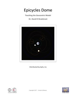 Epicycles Dome Teaching the Geocentric Model Dr