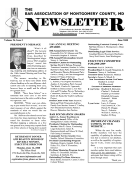 NEWSLETTER Charles B