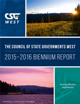 2015–2016 Biennium Report