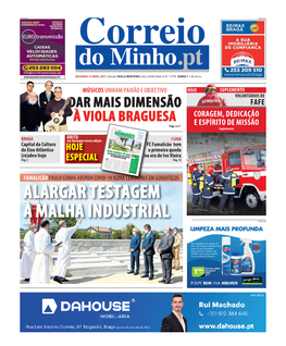 ALARGAR TESTAGEM À MALHA INDUSTRIAL Publicidade Pág