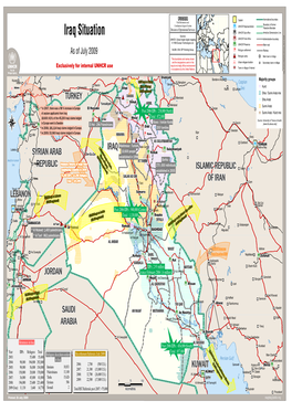 Iraq Situation Sources:  UNHCR, Global Insight Digital Mapping  UNHCR Field Office Administrative Boundary © 1998 Europa Technologies Ltd