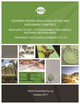 Coomera Woods Koala Evaluation and Assessment Chapter 2