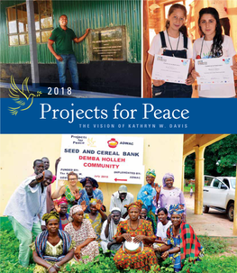 Download the 2018 Projects for Peace Viewbook