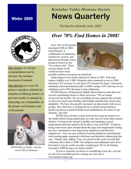 Edit Winter 2009 Newsletter.Pub