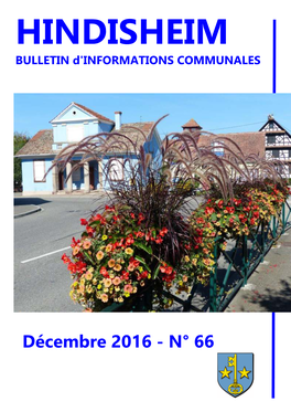 Décembre 2016 - N° 66 L’Adresse Du Site De La Commune Devient