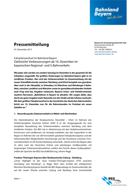 Pressemitteilung Boschetsrieder Straße 69 81379 München 07