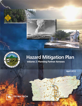 Tehama County HAZARD MITIGATION PLAN VOLUME 2: PLANNING PARTNER ANNEXES