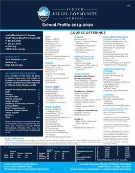 School Profile 2019-2020