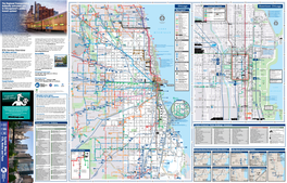 System Map for CTA, Metra and Pace