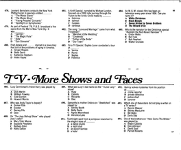~-GM"Ore Shows and Gjiaces