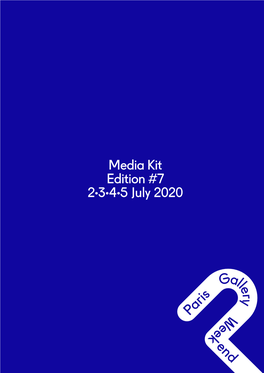 Media Kit Edition #7 2 3 4 5 July 2020
