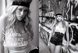 Can Shakira Conquer the World?