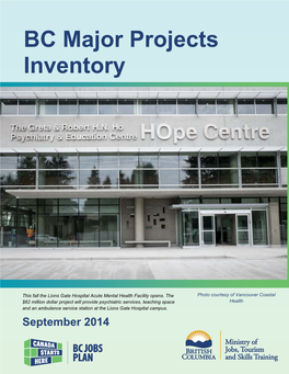 BC Major Projects Inventory