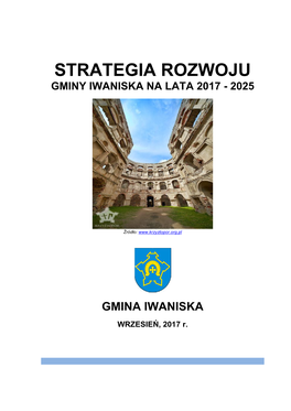 Strategia Rozwoju Gminy Iwaniska Na Lata 2017 - 2025