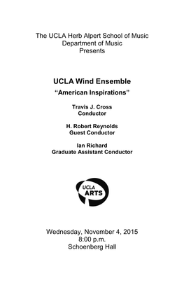 UCLA Wind Ensemble