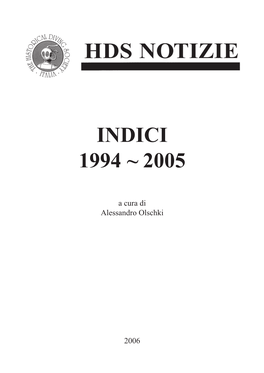 Indici 1994 ~ 2005
