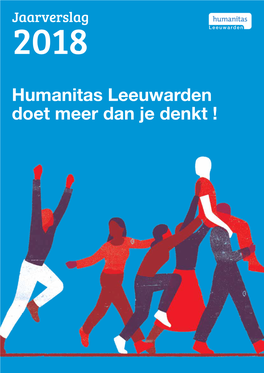 Humanitas Leeuwarden Doet Meer Dan Je Denkt ! Jaarverslag 2018