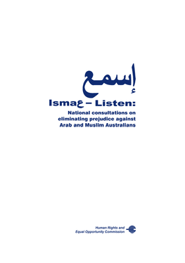 Ismau Project to Find out Whether Arab and Muslim Australians Had Become Targets of Increased Hostility Since 11 September 2001