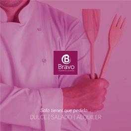 DULCE | SALADO | ALQUILER Hostelería Y Eventos