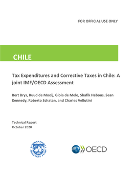 Tax Expenditures and Corrective Taxes in Chile: a Joint IMF/OECD Assessment