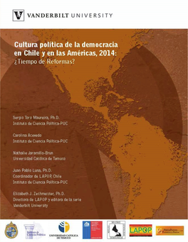 Cultura Política De La Democracia En Chile Y En Las Américas, 2014