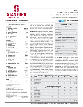 Gostanford.Com • #Gostanford @Stanfordwbb