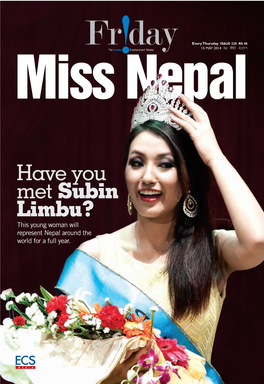 Subin Limbu? This Young Woman Will Represent Nepal Around the World for a Full Year