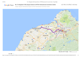 No. 9, Hangzhan S Rd, Dayuan District to NTUH International Convention Center - Google Maps