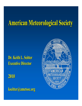 American Meteorological Society