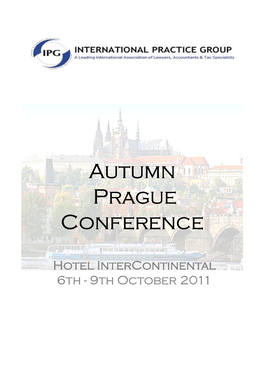 Programme IPG Conference Prague 2011