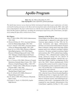 Apollo Program