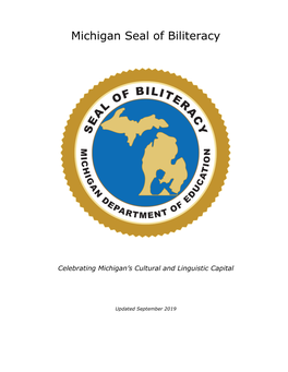 Seal of Biliteracy