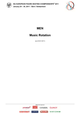 MEN Music Rotation