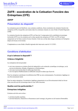 Fiche Dispositif