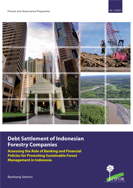 Debt Settlement of Indonesian Forestry Companies