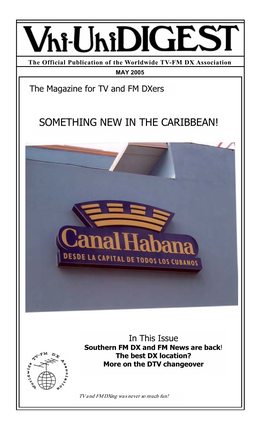 Something New in the Caribbean!