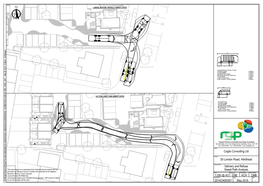 Large Refuse Vehicle Swept Path 4.6 Ton Light Van Swept