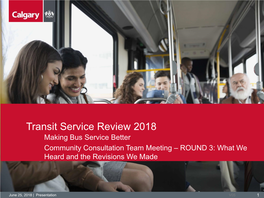 Bus Review 2018