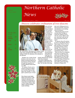 Northern Catholic News