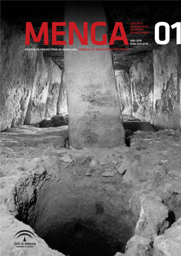 Menga 01 Revista De Prehistoria De Andalucía Journal of Andalusian Prehistory