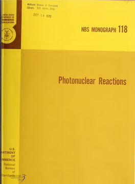 Photonuclear Reactions