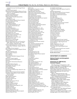 Federal Register/Vol. 84, No. 56/Friday, March 22, 2019/Notices