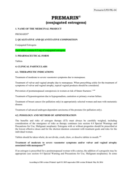 Conjugated Estrogens)