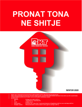 Pronat Tona Ne Shitje