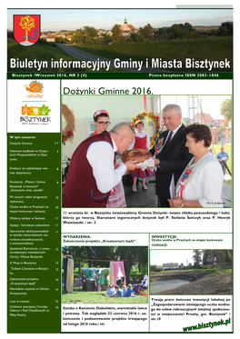 Dożynki Gminne 2016