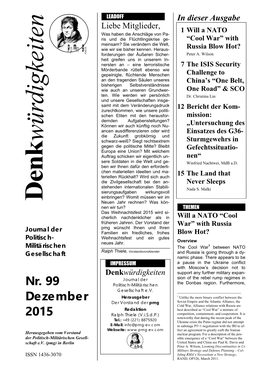 Nr. 99 Dezember 2015