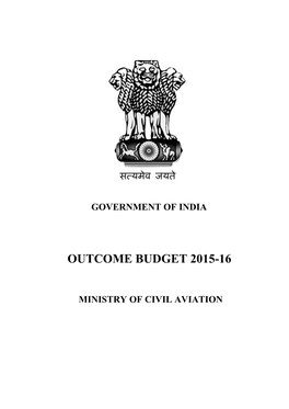 Outcome Budget 2015-16