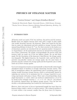 Physics of Strange Matter Can Aﬀect the Physical Picture of Dense Neutron Stars