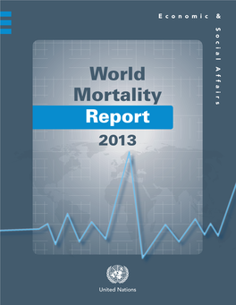 World Mortality Report 2013