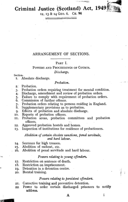 Criminal Justice (Scotland) Act, 1949 12, 13 & 14 GEO